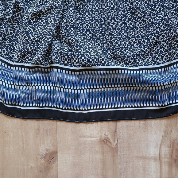 Max Studio Long Sleeve Morocco Print Dress - Picture 7 of 10